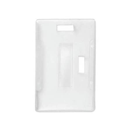 Brady Plastic Card Holder - 3.5" x 2.25" - Plastic - 100 Pack 1840-3025