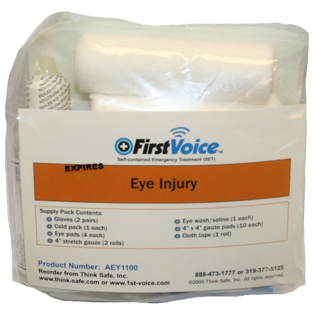 First Voice First Voice Eye Emergencies First Aid Trauma Kit EY001
