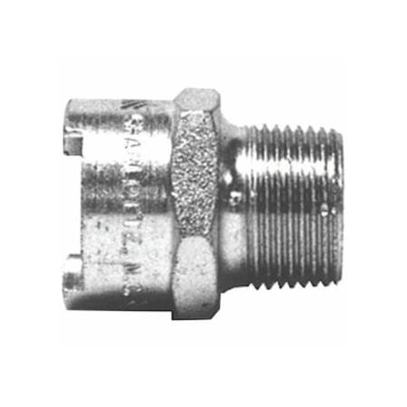 Dixon Valve Dix-Lock Quick Acting Couplings, 1/2 in (NPT), Male/Female 238-4NM4
