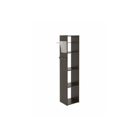 Easy Track Utility Tower Closet Kit, Truffle 680103-TR