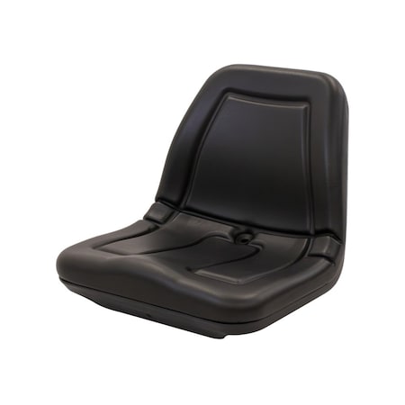Uni Pro Seat High Back Plastic Deluxe | Black Vinyl 8845