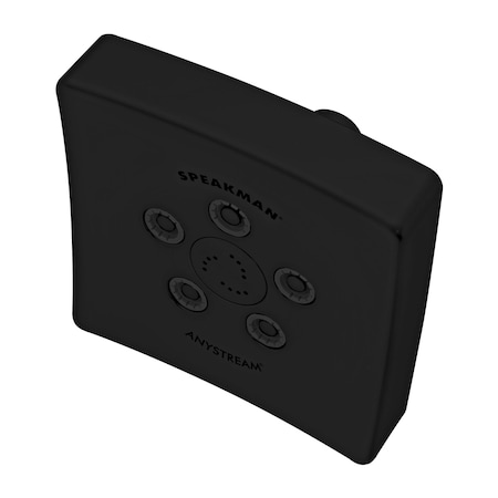 Speakman Kubos Multi-Function Shower Head in Matte Black S-3021-MB