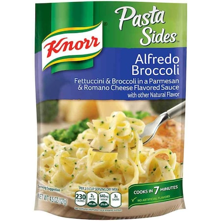 Knorr Professional Knorr Pasta Sides Alfredo Broccoli Side Meal, 4.5 Ounce, 8PK 58698