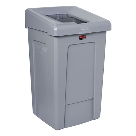 Rubbermaid Commercial SLIM JIM REC STATION STARTER KIT 33GAL 2171553