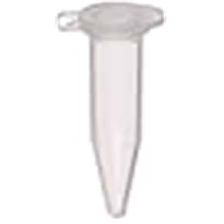 Bio Plas Siliconized 1.5 ml Flat Top Microcentrifuge Tube - 500 pk - Natural, 500PK 4332SL