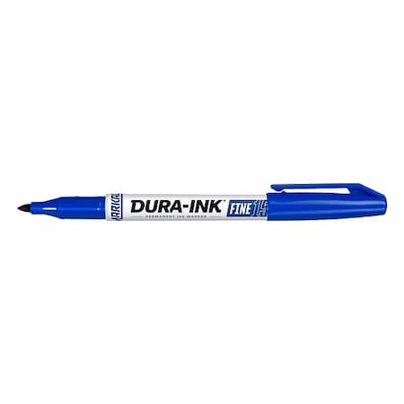Markal Industrial Marker, Fine Tip, Blue Color Family, Ink 96025