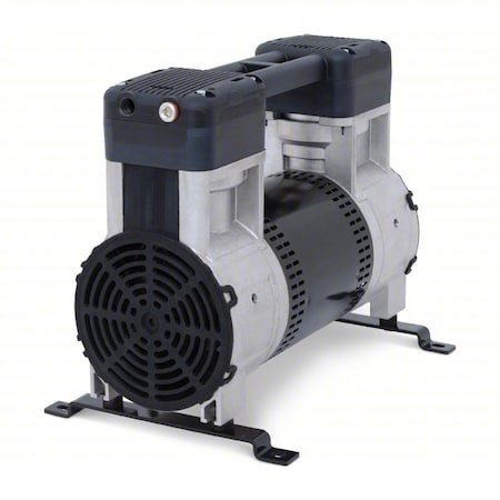 Gast Piston Air Compressor, 2 hp, 200-230V AC 120R689-PSP101-N800NX