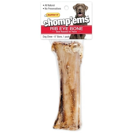 Ruffin'It Treat Rib Eye Smoked Bone 6In 75200