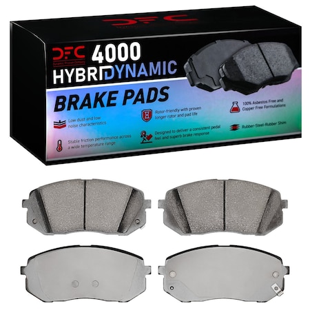 Dfc 4000 HybriDynamic, Disc Brake Pad Set,  4000-1826-00