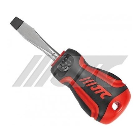 Jtc Auto Tools Heavy-Duty Screwdriver SL6.5x38 12PCS, Oil/Chemical-Resistant Handle 7607