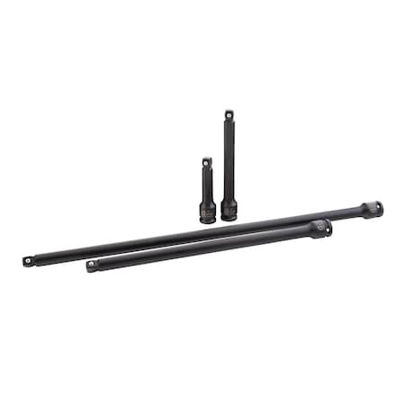 Sunex 3/8" Drive Impact Wobble Extension Set, 4 pcs 3504