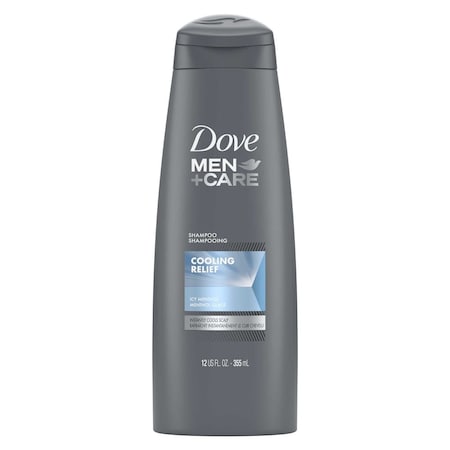 Dove Men+Care Cooling Relief Fortifying Shampoo, 12 Ounce, 6PK 69796794