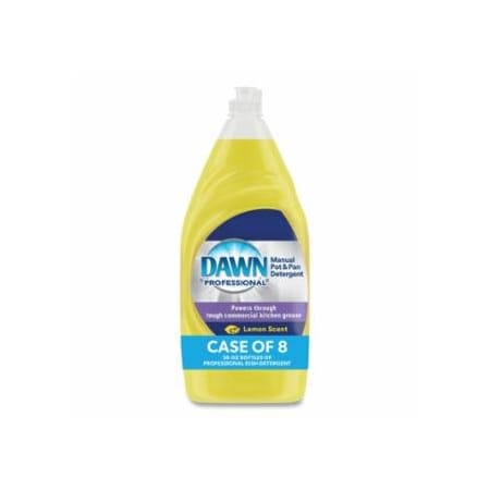 Dawn Manual Pot and Pan Dish Detergent, 38 oz, Bottle, Lemon 608-45113