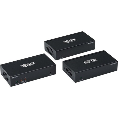 Tripp Lite DISPLAYPORT TO HDMI OVER CAT6 KIT, DP TRANSMITTER AND TWO HDMI RECEIVERS, 4K, 12 B127-002-D2H