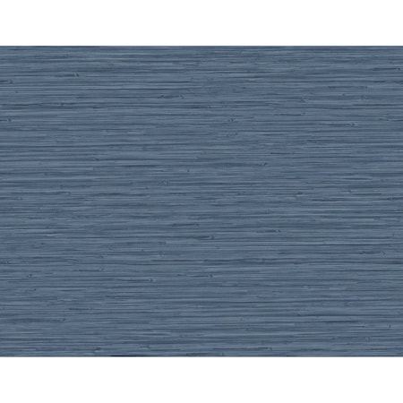 A-Street Prints Rushmore Blue Faux Grasscloth Wallpaper 2988-70312