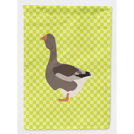 Carolines Treasures Toulouse Goose Green Flag Canvas House BB7723CHF