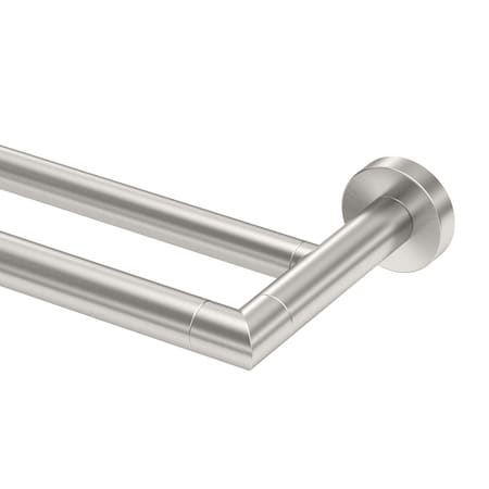 Gatco Glam 24" Double Towel Bar, Satin Nickel 4644