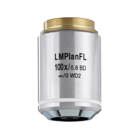 Amscope 100X Infinity Plan Achromatic Darkfield Objective for Metallurgical Microscopes PL100X-SY