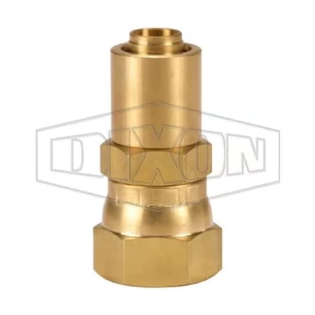 Dixon Crimp Collar, 5/16 in, Female JIC Swivel, Brass, Domestic FJB-05-05