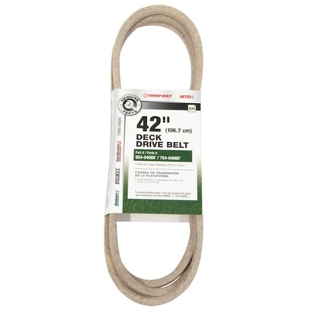 Mtd 490-501-M044 Deck Drive Belt, 96-1/2 in L, 1/2 in W, 46 in Deck 490-501-Y044/M044