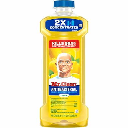 Mr. Clean Multi-Surface Cleaner, Yellow, 23 oz, PK6 06892