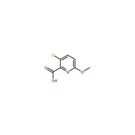 Ak Scientific 3-Chloro-6-methoxypicolinic acid (1g), CAS 856836-44-7 3325AC-1g