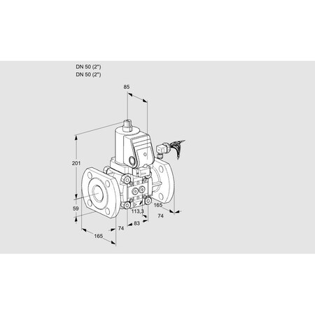 Honeywell Kromschroder VAS350F/NKSR KS88004895