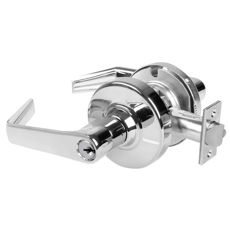 Schlage Grade 2 Office Cylindrical Lock with Field Selectable Vandlgard, Saturn Lever, Conventional Cylinde ALX50P SAT 625