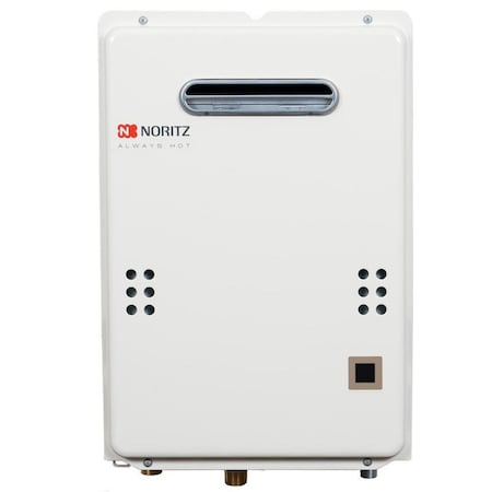 Noritz 120 MBH Outdoor Non-Condensing Natural Gas Tankless Water Heater, 5 GPM NR501-OD-NG