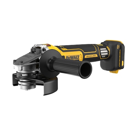 Dewalt 20V MAX* XR Brushless Cordless 4-1/2 in. - 5 in. Variable Speed Slide Switch Grinder (Tool Only) DCG411VSB