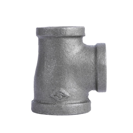 Stz Industries 1-1/4 in. FIP X 1 in. D FIP 1 in. D FIP Black Iron 3.9 in. L Reducing Tee 310RT-11411