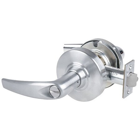 Schlage Door Lever Lockset, Steel, Non Keyed ALX40 ATH 626