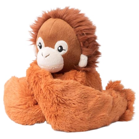 Hugimals World Hugarounds Ollie the Orangutan Weighted Neck and Shoulder Wrap Orange HUG041OR