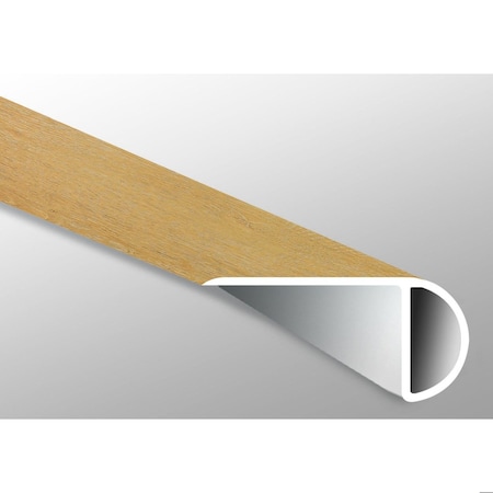 Msi LVT Trim, LVT, Brown, 94 in L, 2.23 in W, Low Gloss ZOR-LVT-TR-0593