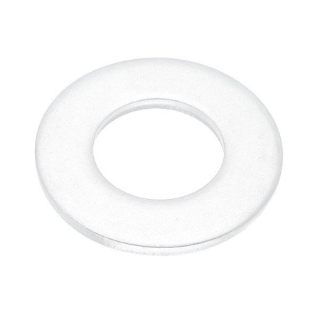 Zoro Select Flat Washer, For Screw Size 5/8 in , PTFE Not Applicable Finish, 10 PK WASB58NPTFE