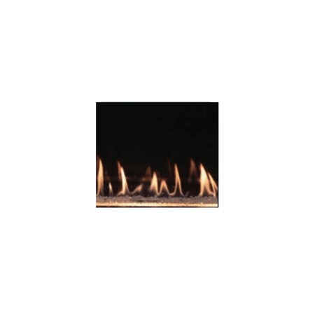 Mobiliario Ceramic Glass Fireplace Reflective Liner, Black MO1721792