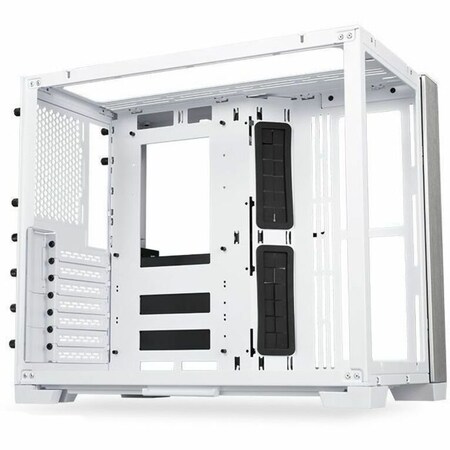 Lian Li Lian-Li O11D MINI -S 2 x 2.5 in.; 2 x 3.5 in. ATX-M-ATX & ITX Mini Computer Case with Tempered Glass; Snow White O11D MINI -S