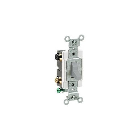 Leviton AC Quiet Switch, Gray, 4.1 in H, PK50 CS420-2GY