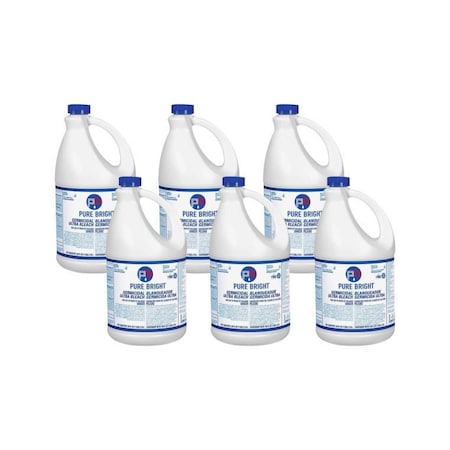 Medline Pure Bright Germicidal Ultra Bleach, 1 Gallon, 6PK LGSKIKBLEACH6
