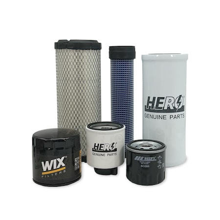 Hero Preventative Maintenance Kit Bobcat E35 Excavator A93K11001 & Above, AC2P11001 & Above MSU-BC-0105