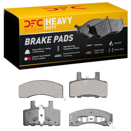 Dfc Heavy Duty, Disc Brake Pad Set,  1214-0370-00