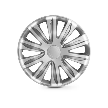 Altertrim 14 in Univ Wheel Rim Cover Hubcaps, Snap-On, (Chr), 4PK CHB-5083-C-14