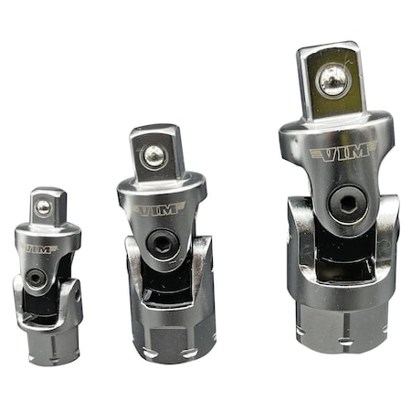 Vim Tools FFA100 Firm Flex Dual Drive UJ Adapter Set - 3 Piece VIMFFA100