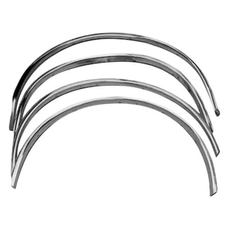 Geared2Golf Front Wheel Opening Molding Kit for 1967 Chevy Camaro, 1967-1968 Pontiac Firebird - 4 Piece GE1855311