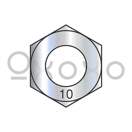 Oxoxo M10-1.50 Din 934 Metric Class 10 Hex Nuts Zinc, 1000PK 260365