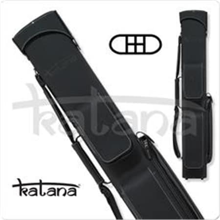 Katana Cases KATC03 CHESTNUT Katana 2 Butts & 4 Shafts Leather Hard Cue Case - Chestnut KATC03    CHESTNUT