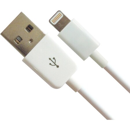 Rnd Accessories Apple Certified Lightning To USB 1.5 ft. Data Sync And Charge 8-Pin Cable - White RND-ADS-HM-W