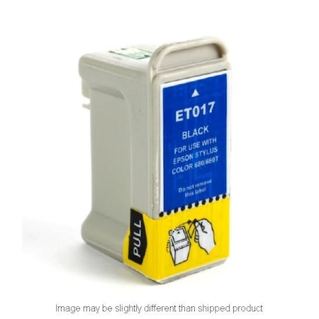 Epson Replacement, BLACK Compatible InkJet Ink, 400 page yield T017201