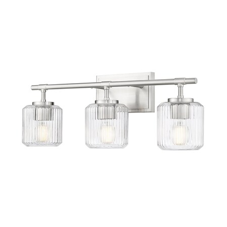 Z-Lite 3 Light Vanity in Brushed Nickel 7515-3V-BN