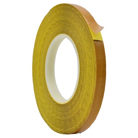 Wod Tape TFE28WL PTFE Fiberglass Cloth Teflon Tape Self Wound: 1/2 in. x 36 yds, 72PK WOD TFE28WL-00500-72-36-BRO